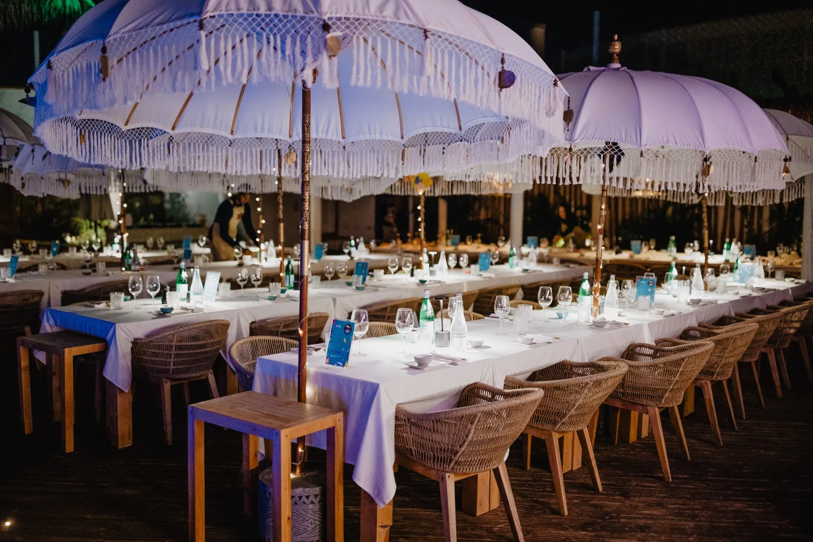 Corporate event setup by Signature Events